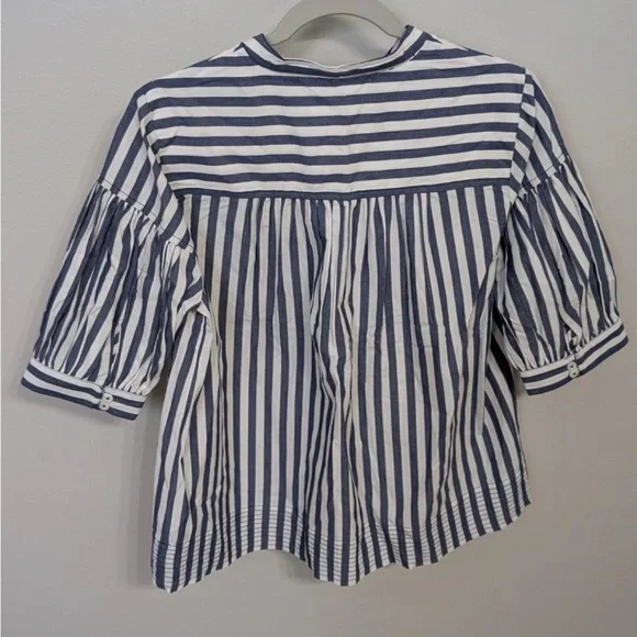 Anthropologie Darcey Popover Swing Top - Picture 3 of 9